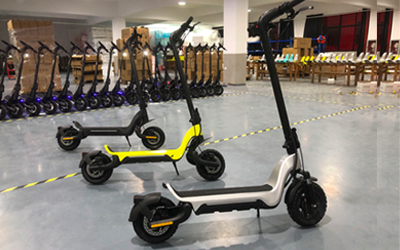 dual motors electric scooter