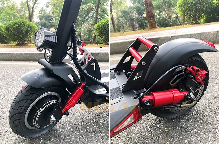 dual motors electric scooter