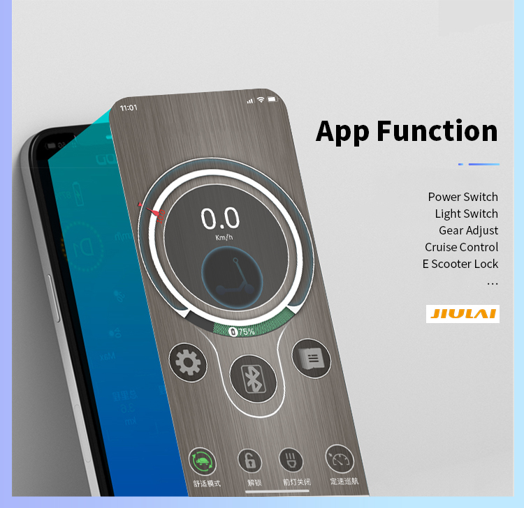 electric scooter with app